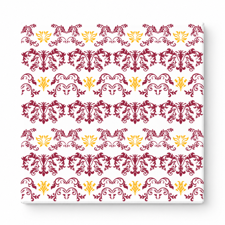 Maroon & Gold Baroque — National Football Teams