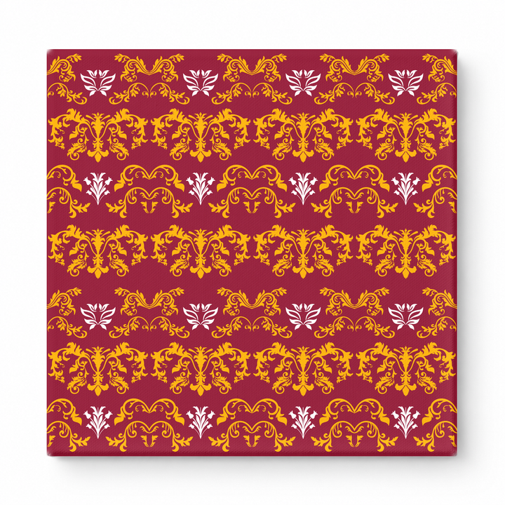 Burgundy & Gold Baroque — National Football Teams