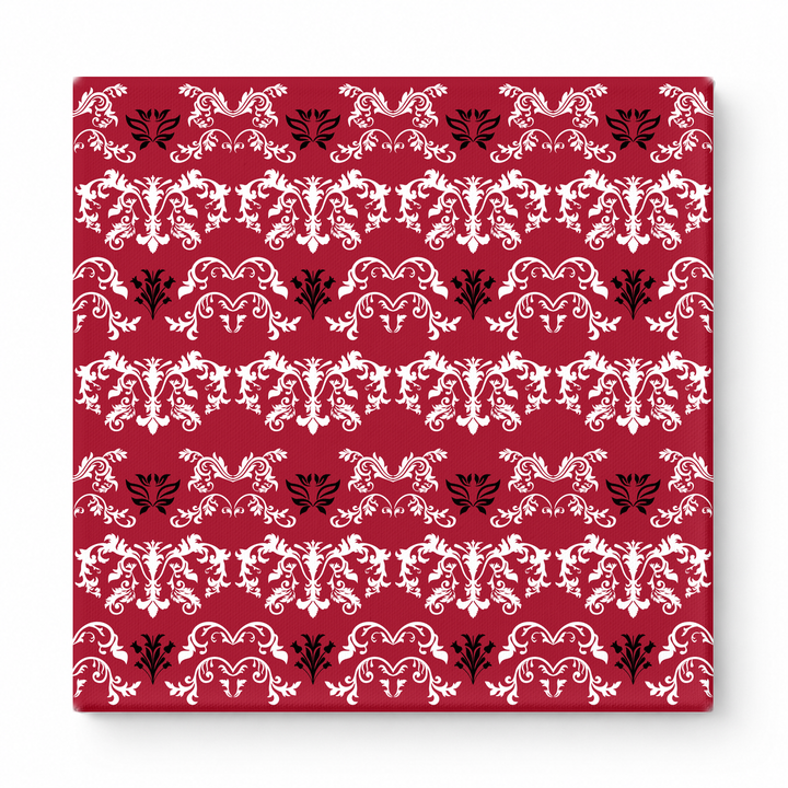 Crimson & White Baroque — National Football Teams