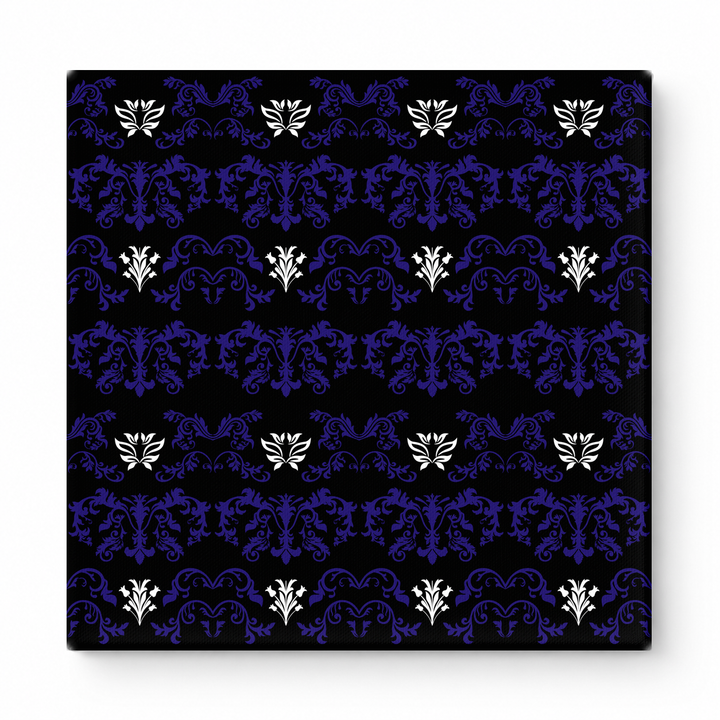 Navy & White Baroque — National Football Teams