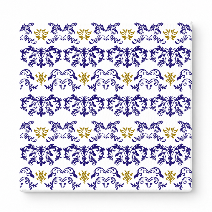 Navy & Gold Baroque — National Football Teams