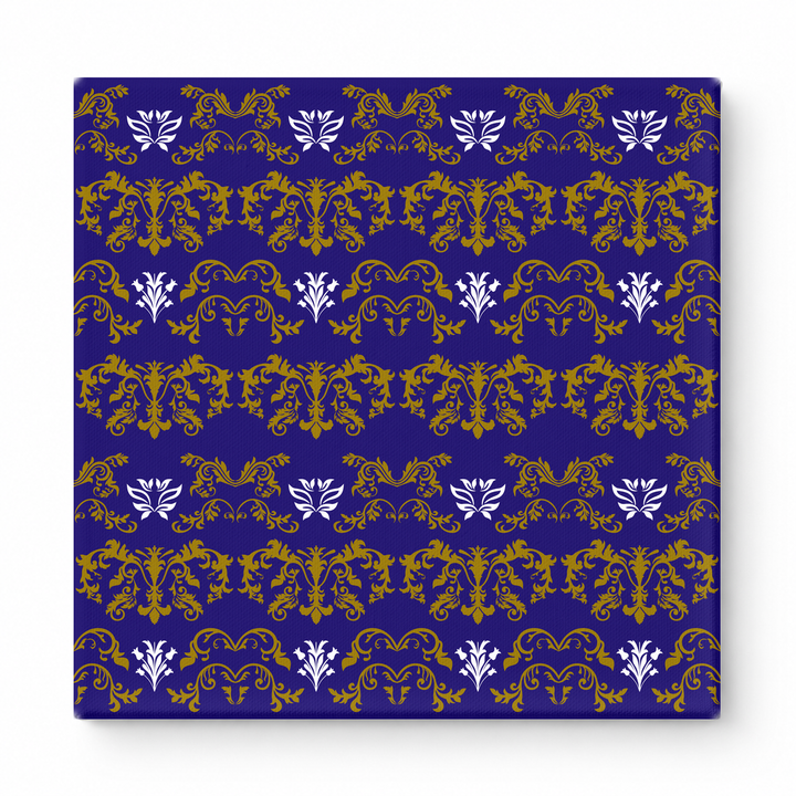 Navy & Gold Baroque — National Football Teams