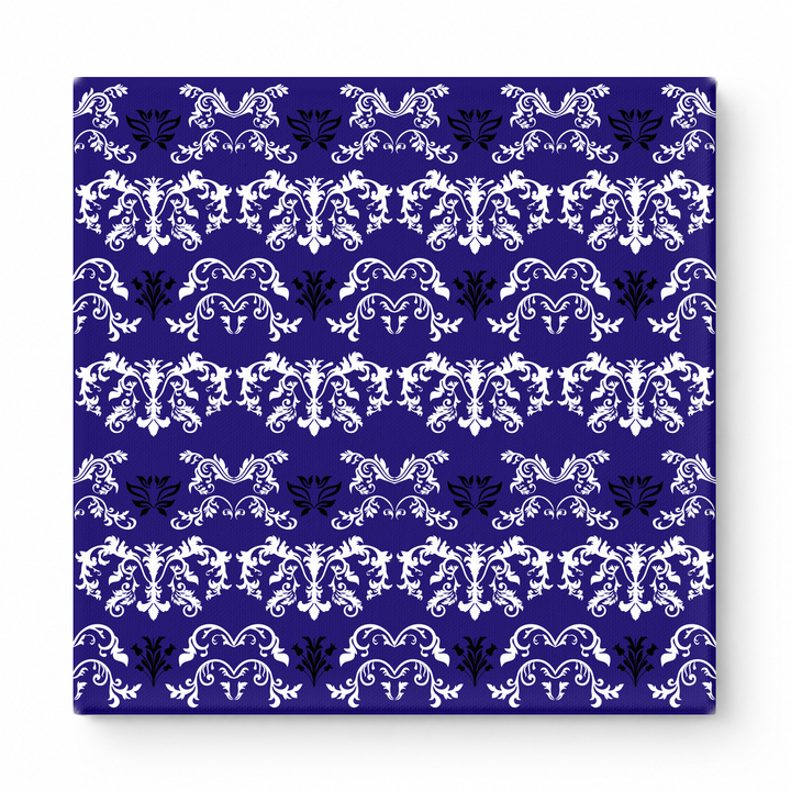 Navy & White Baroque — National Football Teams