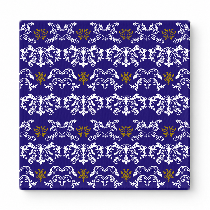 Navy & White Baroque — National Football Teams