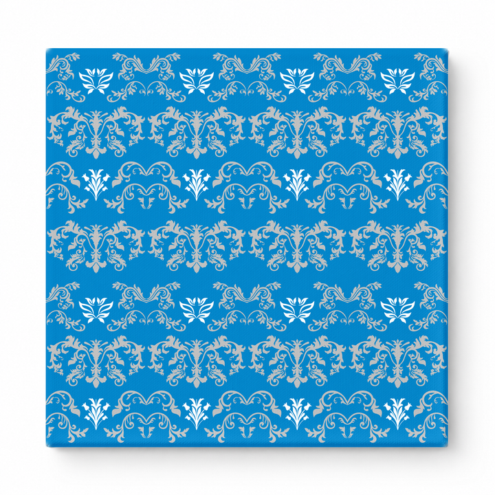 Royal Blue & White Baroque — National Football Teams