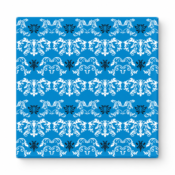 Royal Blue & White Baroque — National Football Teams