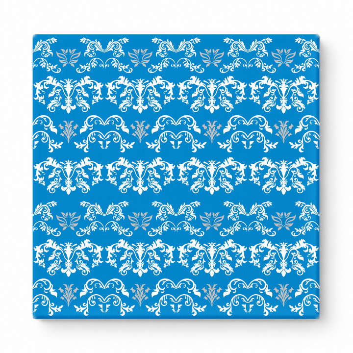 Royal Blue & White Baroque — National Football Teams