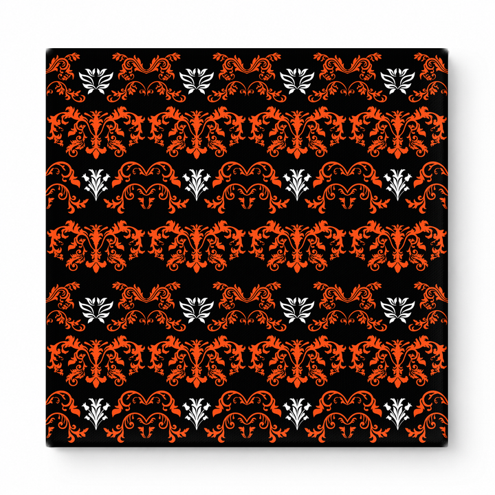 Black & Orange Baroque — National Football Teams