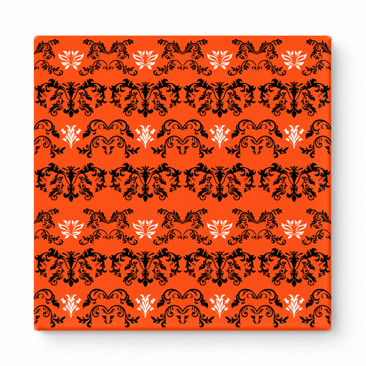 Orange & Black Baroque — National Football Teams