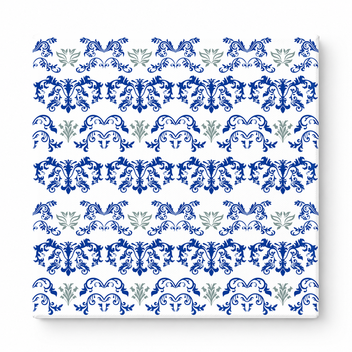 Navy & White Baroque — National Football Teams