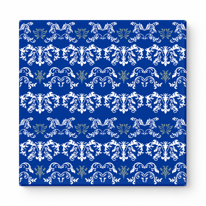 Royal Blue & White Baroque — National Football Teams