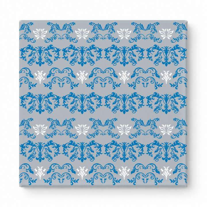 Royal Blue & White Baroque — National Football Teams