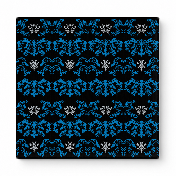 Navy & Cyan Baroque — National Football Teams