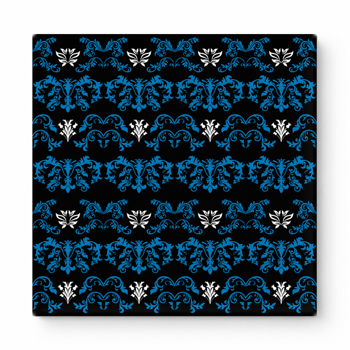 Navy & White Baroque — National Football Teams