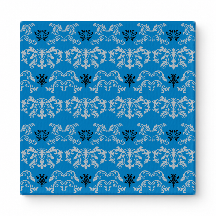 Royal Blue & White Baroque — National Football Teams
