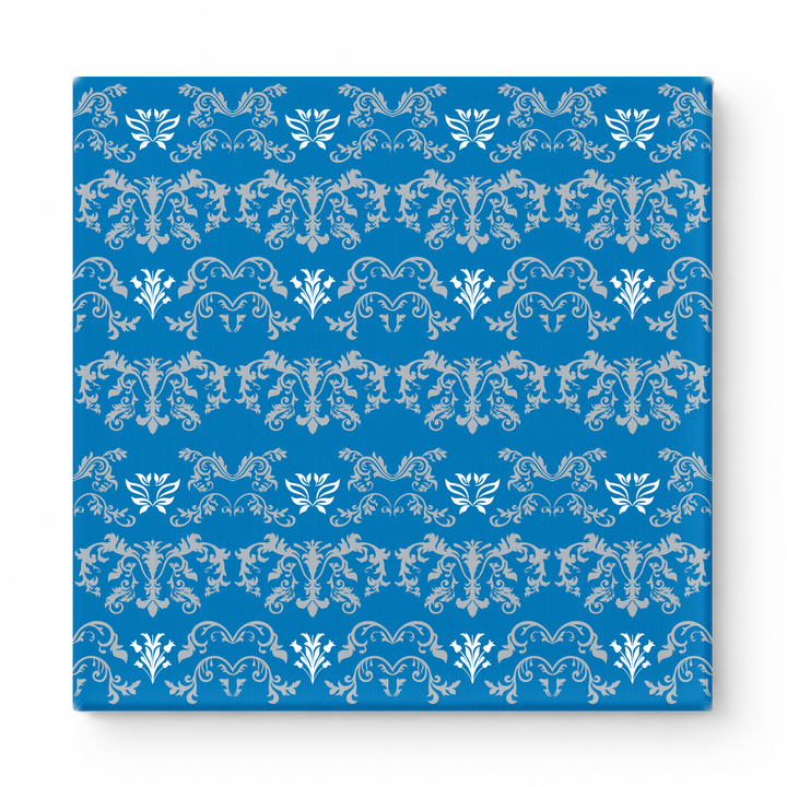 Royal Blue & White Baroque — National Football Teams