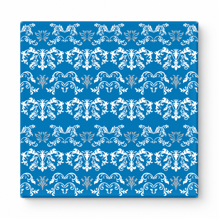 Royal Blue & White Baroque — National Football Teams
