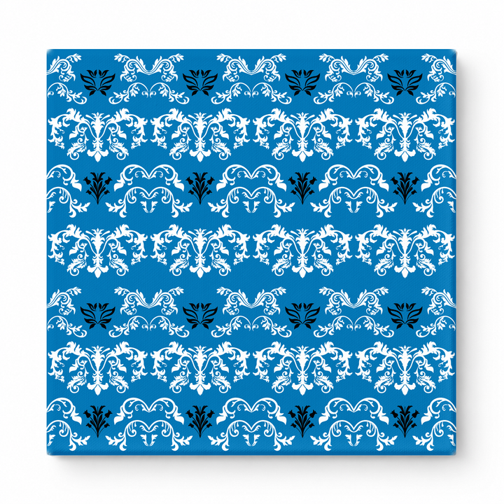 Royal Blue & White Baroque — National Football Teams