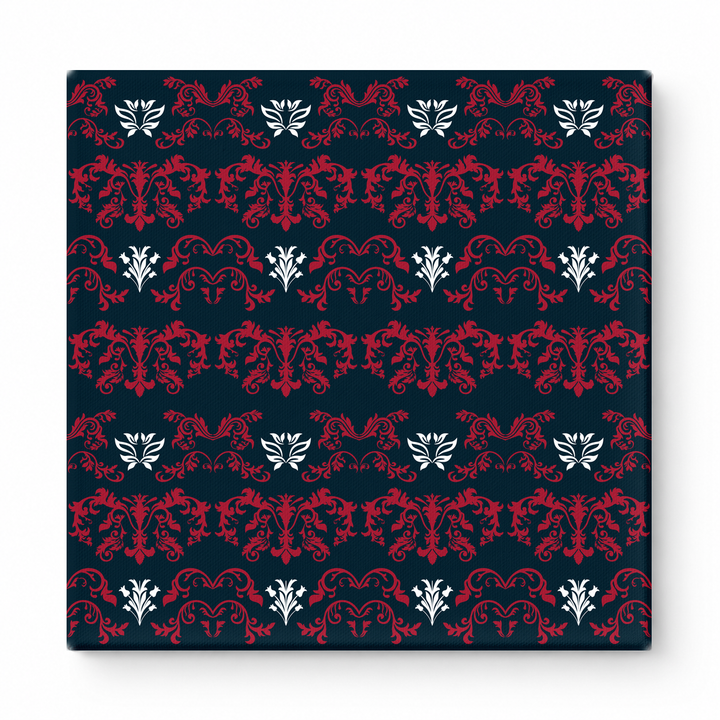 Navy & Crimson Baroque — National Football Teams
