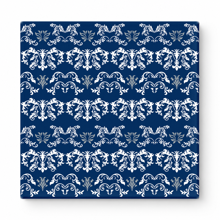 Navy & White Baroque — National Football Teams