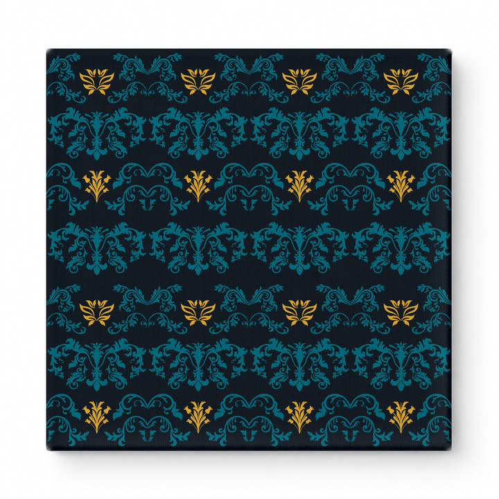 Navy & Teal Baroque — National Football Teams
