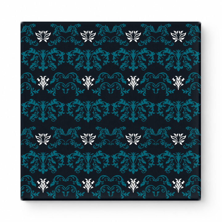 Navy & Teal Baroque — National Football Teams