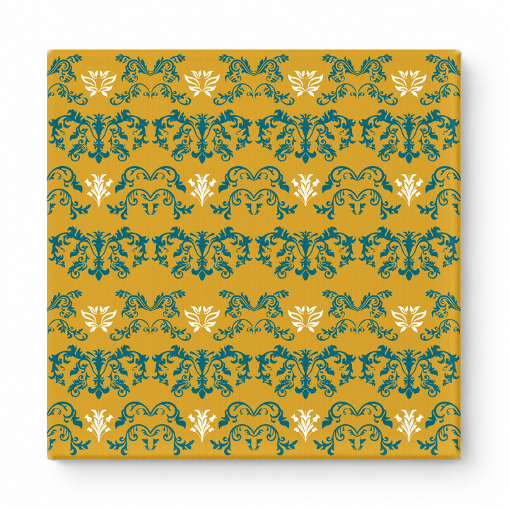 Gold & Teal Baroque — National Football Teams