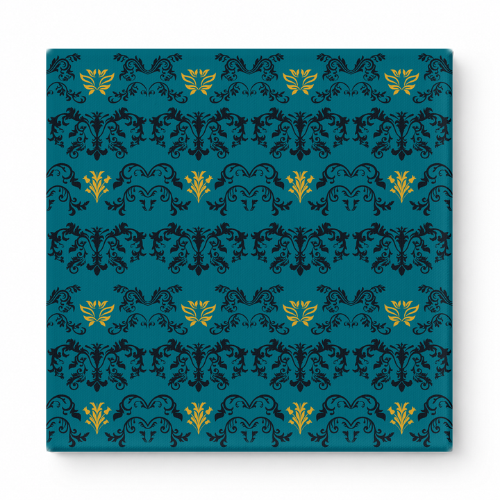 Teal & Gold Baroque — National Football Teams