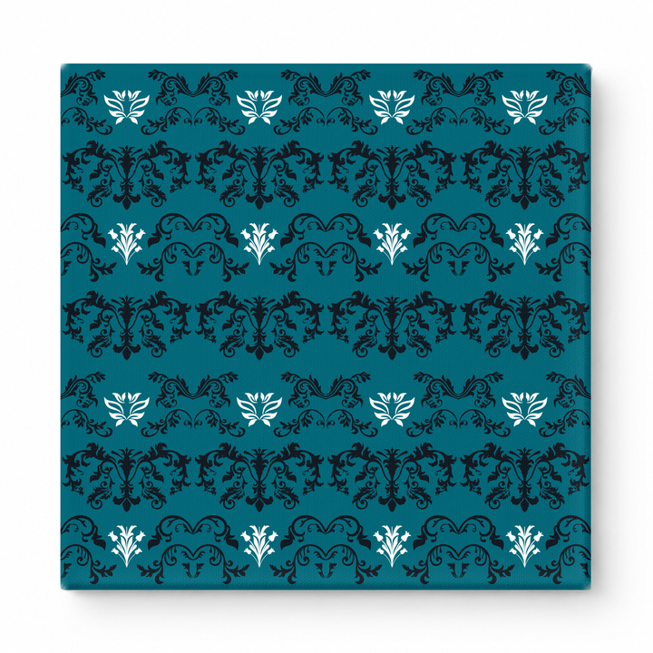 Teal & Navy Baroque — National Football Teams