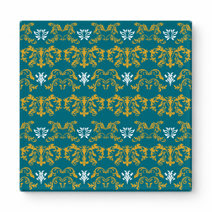 Teal & Gold Baroque — National Football Teams