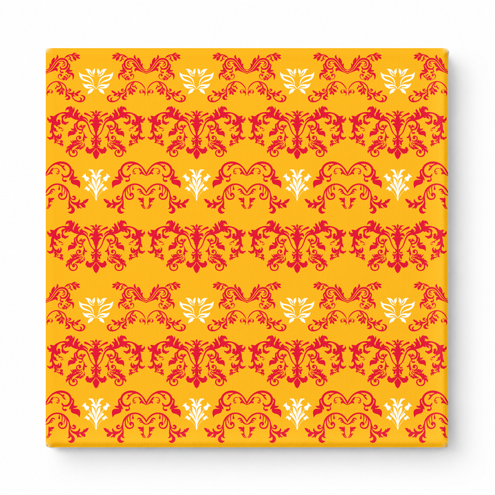 Gold & Red Baroque — National Football Teams
