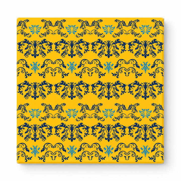 Gold & Navy Baroque — National Football Teams