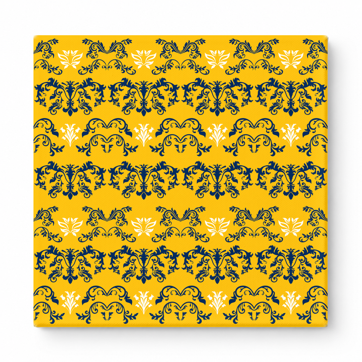 Gold & Navy Baroque — National Football Teams