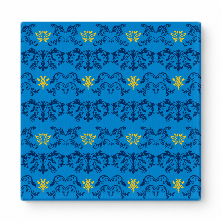 Royal Blue & Gold Baroque — National Football Teams