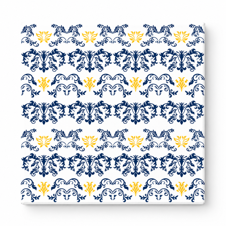 Navy & Gold Baroque — National Football Teams