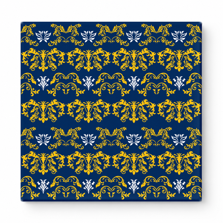 Navy & Gold Baroque — National Football Teams