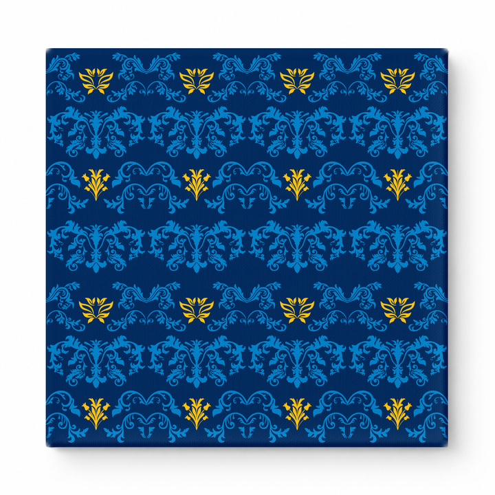 Navy & Gold Baroque — National Football Teams