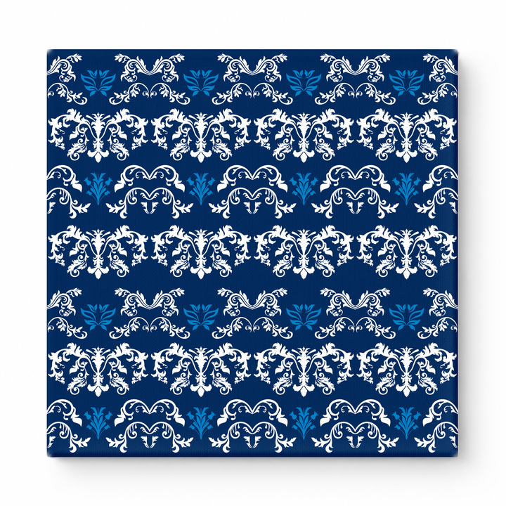 Navy & White Baroque — National Football Teams