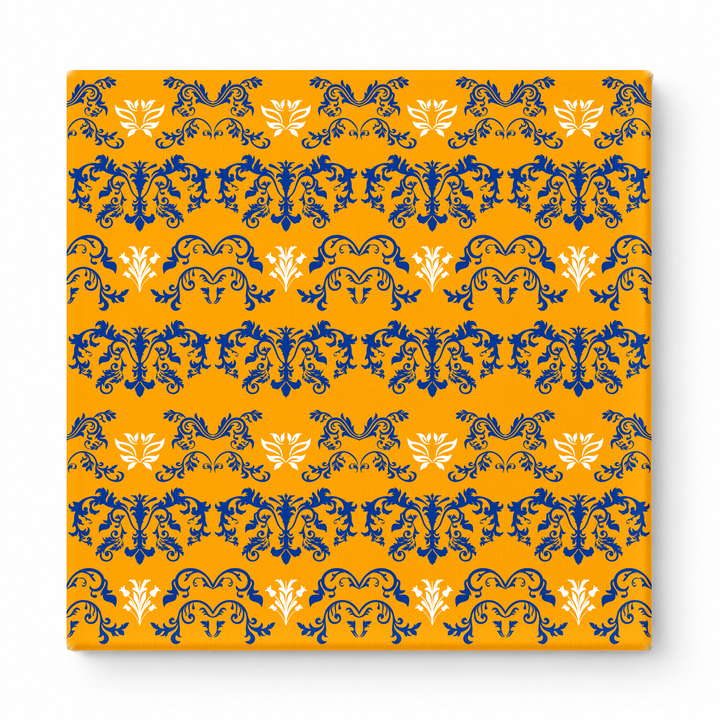 Gold & Navy Baroque — National Football Teams