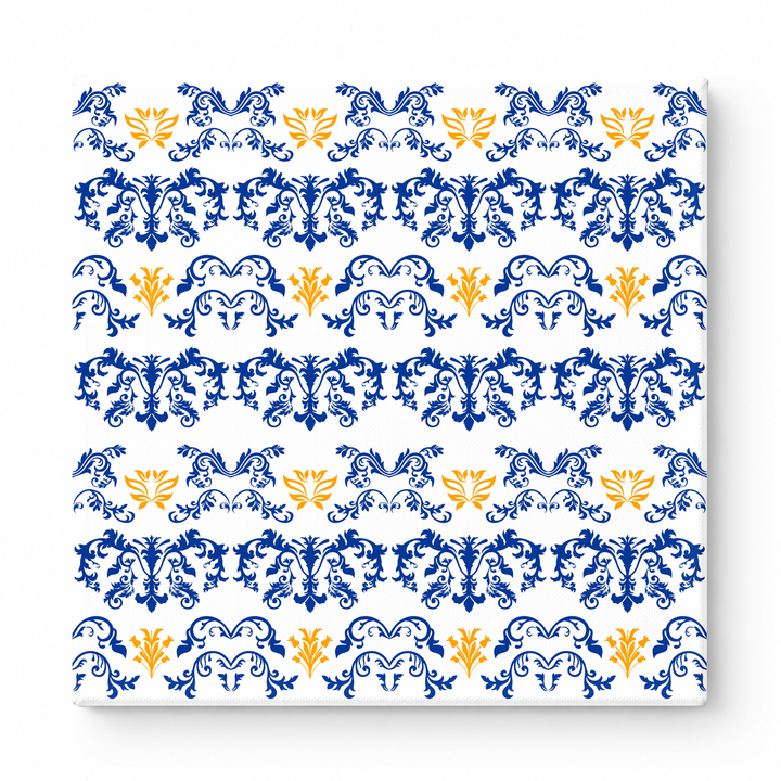 Navy & Gold Baroque — National Football Teams