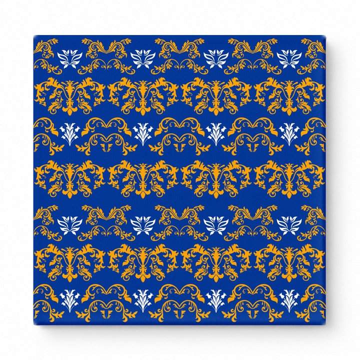 Royal Blue & Gold Baroque — National Football Teams