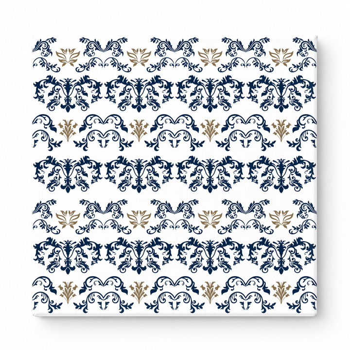 Navy & Gold Baroque — National Football Teams