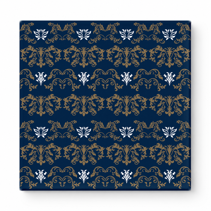 Navy & Gold Baroque — National Football Teams