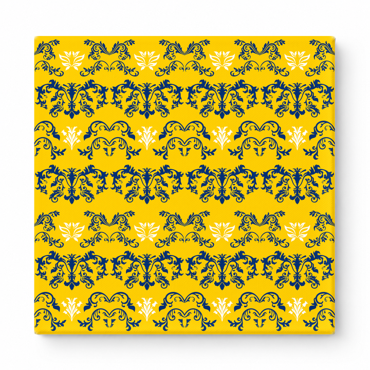 Gold & Navy Baroque — National Football Teams