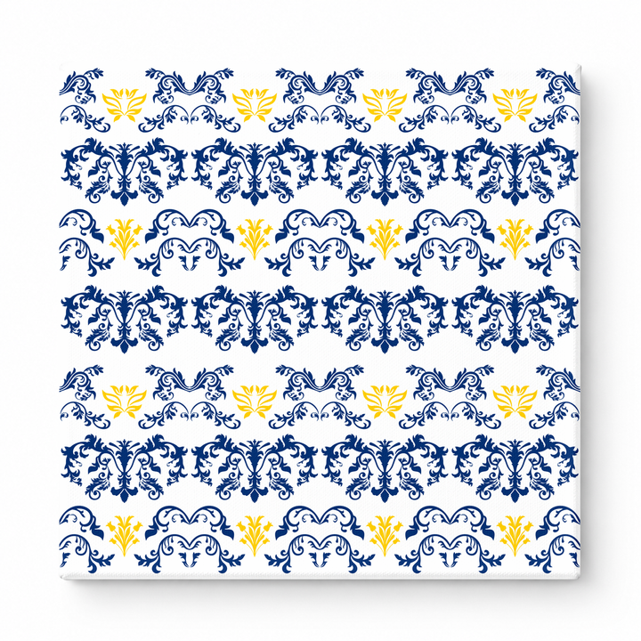 Navy & Gold Baroque — National Football Teams