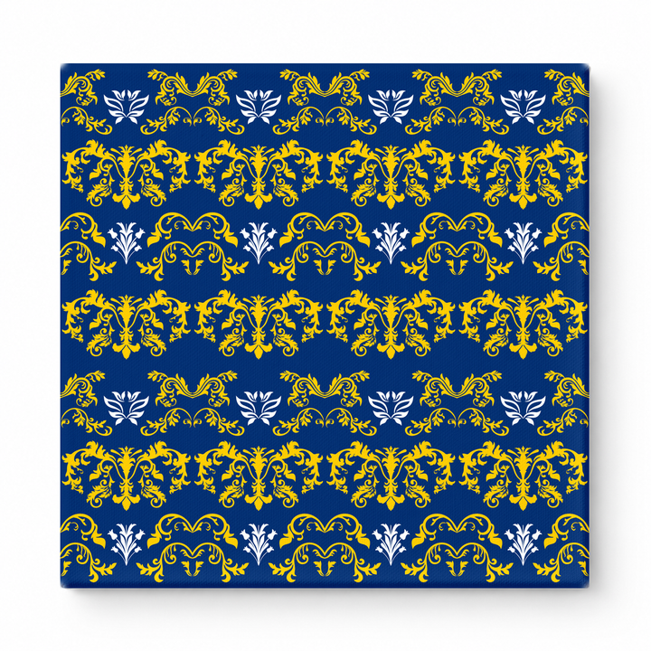 Navy & Gold Baroque — National Football Teams