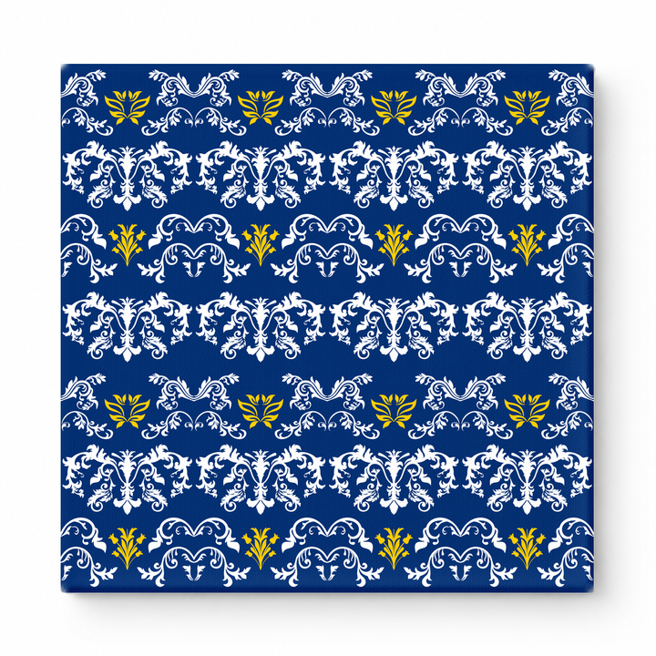 Navy & White Baroque — National Football Teams