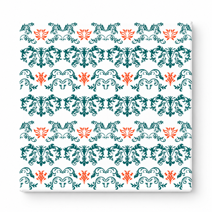 Teal & Orange Baroque — National Football Teams