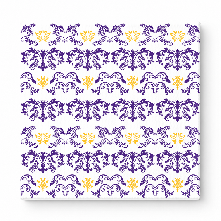 Purple & Gold Baroque — National Football Teams