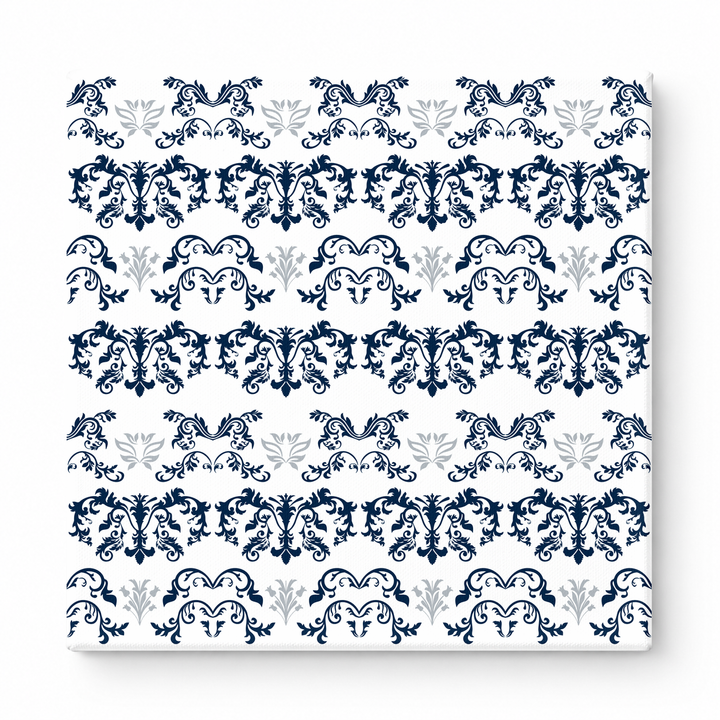 Navy & White Baroque — National Football Teams